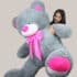 Oso de peluche grande 1,50m. Gris