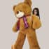 Oso de peluche gigante 1,70m patas largas. Caramelo