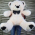 Oso de peluche grande 1,10m.