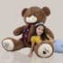 Oso de peluche grande personalizado 1,50m. Color café