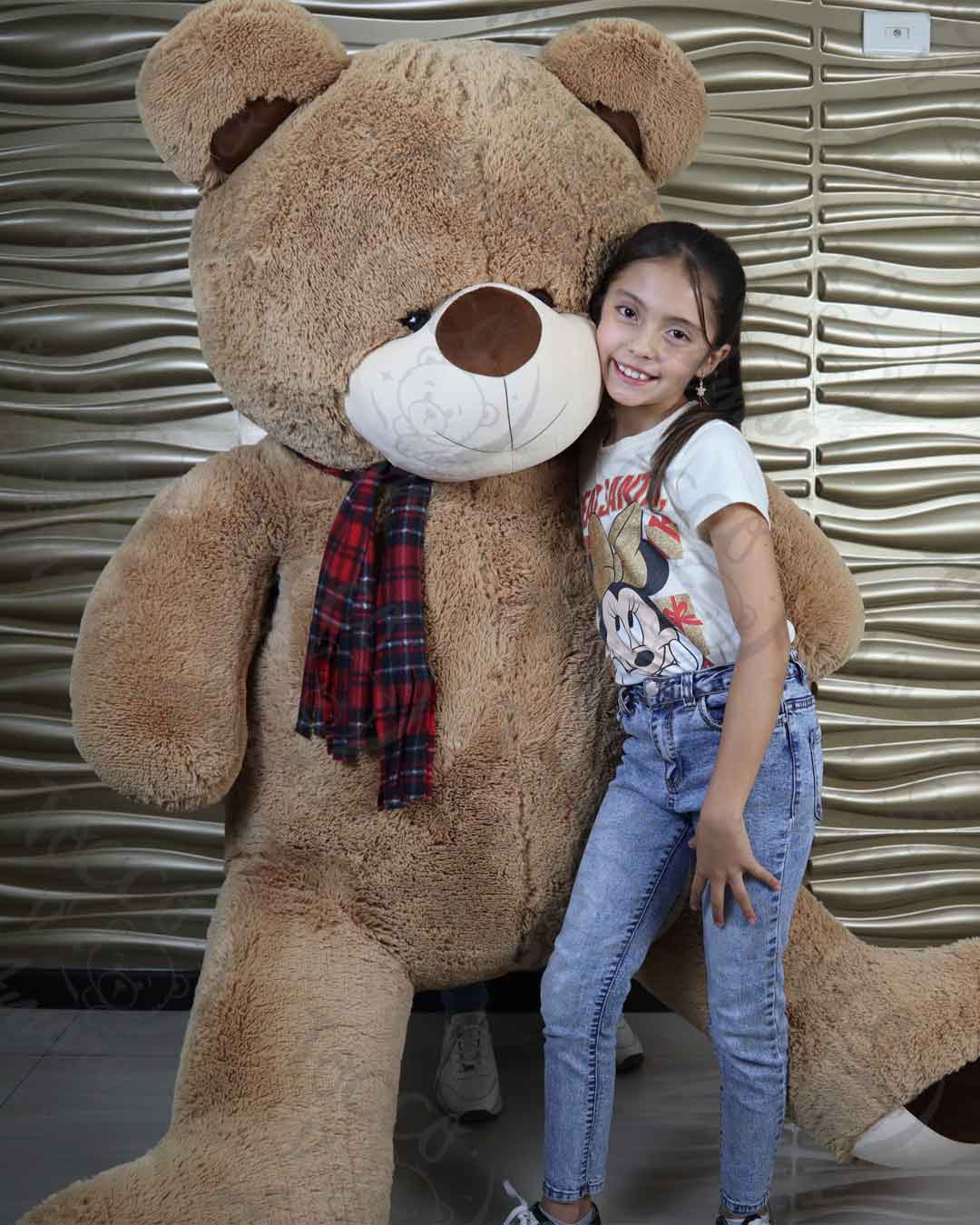 Oso de peluche grande Jumbo 2,10m