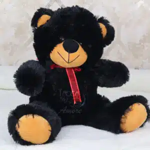Oso de peluche 55cm. Negro