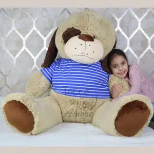 Peluche de perro grande 1,50m. Beige