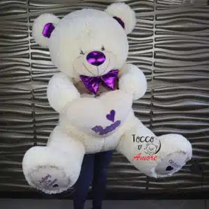 Oso de peluche grande personalizado 1,50m.