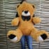 Oso de peluche grande 1,10m.