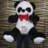 Oso panda de peluche grande 1,10m.