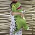 peluche de dinosaurio verde 63cm