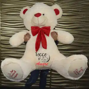 Oso de peluche grande personalizado 1,50m.