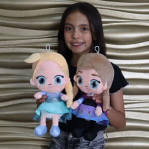 Peluches Ana y Elsa 35 CM