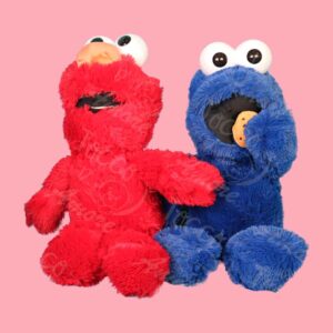 Peluche de Elmo y come galletas 53cm