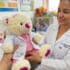 Osita/Oso de Peluche  Doctor Personalizado con Bata y Nombre 55cm