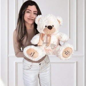 Oso de peluche 55cm Invierno Personalizado