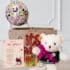 Kit Oso Peluche 29cm - Chocolate