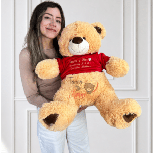 Oso de peluche 80cm Personalizado en Camiseta