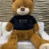 Oso de Peluche Gigante 210cm Personalizado en Huellas y Camisa