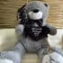 Oso de Peluche Gigante 210cm Personalizado en Huellas y Corazón