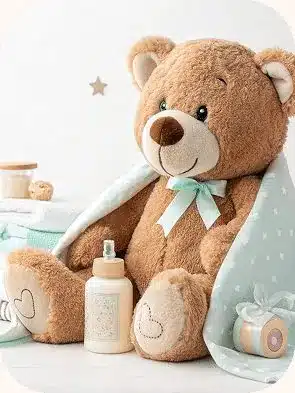 Peluche para baby shower