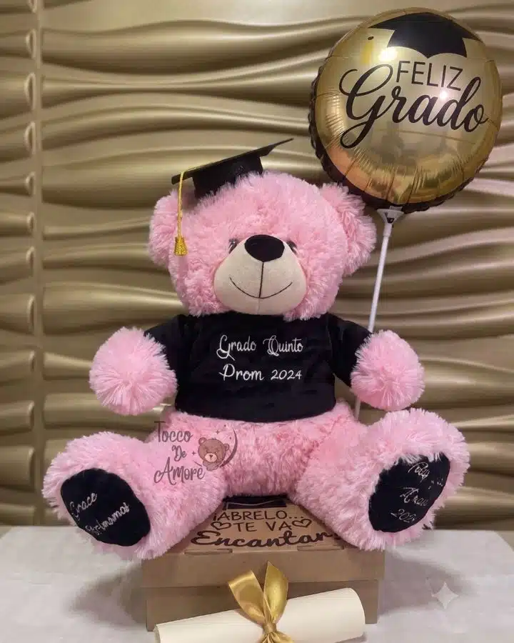 Osita de peluche personalizada para grado, de los peluches más vendidos